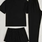 3 piece women's pajama set