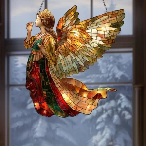 Christmas Angel Suncatcher